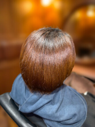 カラーリング+髪質改善