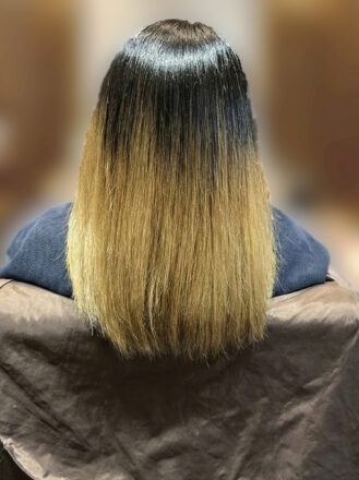 カット＋ストレートパーマ